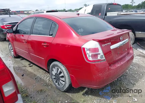 2012 Nissan Sentra 2.0 z USA, uszkodzony, nr VIN 3N1AB6AP4CL778292